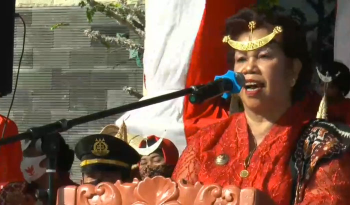 HUT RI ke-75, Bupati Rote Ndao Ajak Masyarakat Perkuat Kebersamaan dan Ungkap Keberhasilan Mekarkan  Kecamatan Loaholu