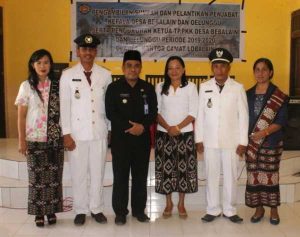 Camat Lobalain Kembali Lantik Dua Penjabat Kades