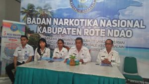 BNNK Rote Ndao Gelar Konferensi Pers Akhir Tahun 2019