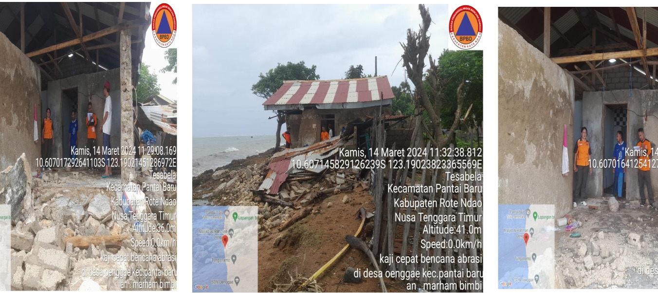Rote Ndao Dilanda Bencana Alam, Kerugian Capai Ratusan Juta