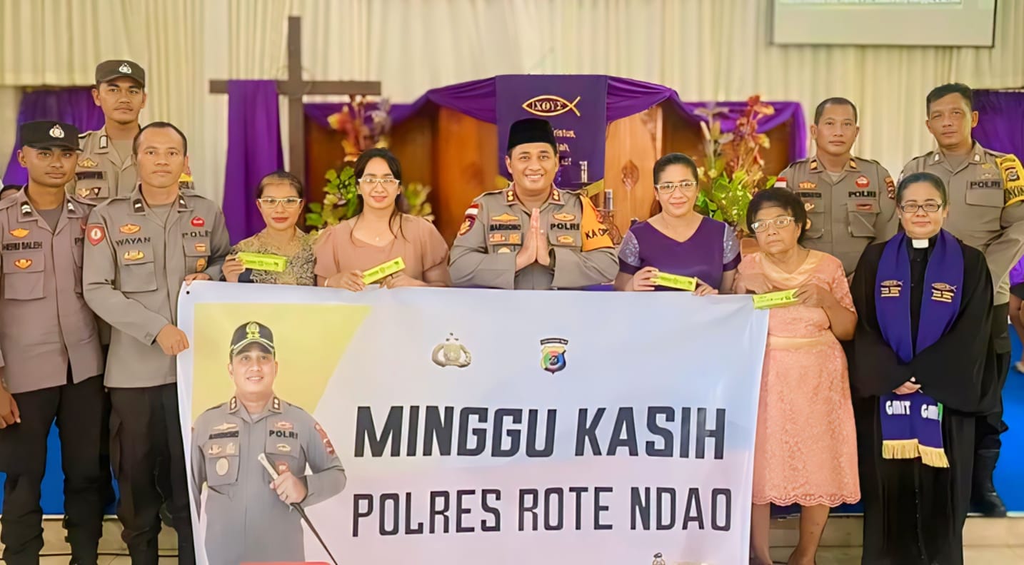 Minggu Kasih, Kapolres Berikan Kacamata Gratis bagi Penderita Glaukoma