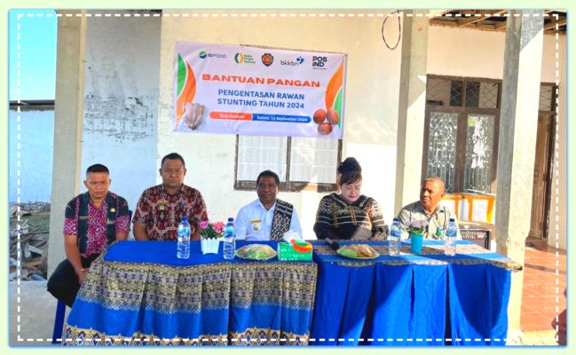 Rote Ndao Salurkan Bantuan Pangan untuk Cegah Stunting