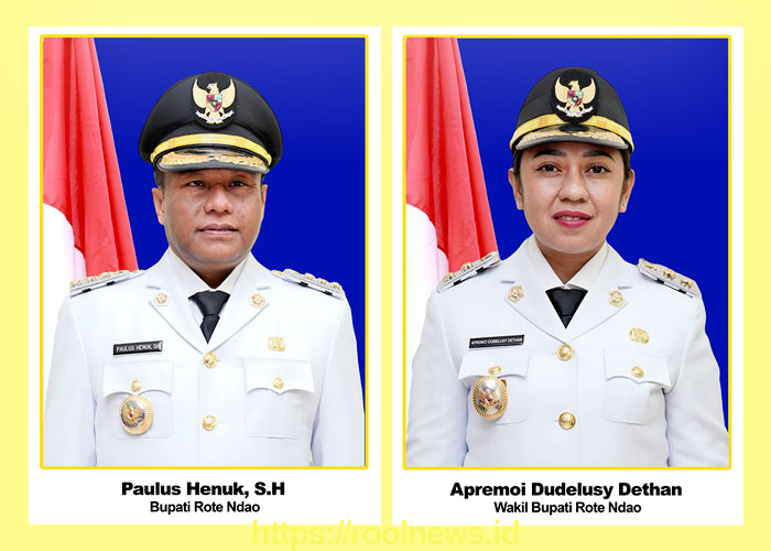 Tiba 3 Maret, Bupati dan Wabup Rote Ndao Langsung Ikuti Apel Kekuatan dan Acara Syukuran