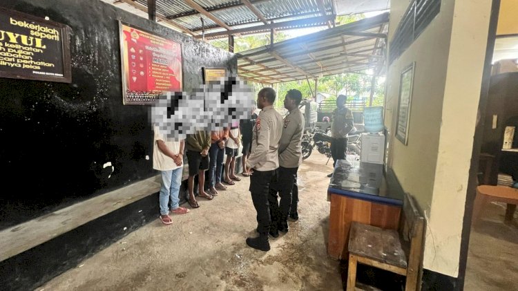 Gerak Cepat, Polisi Ringkus Lima Terduga Pengeroyok di Rote Barat Laut