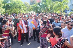 Haru dan Meriah, Kedatangan Melki-Johni di NTT Disambut Beragam Elemen Masyarakat