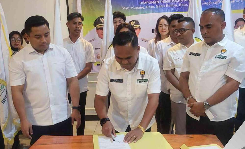 Absalom Polin Pimpin HIPMI Rote Ndao Periode 2025-2028