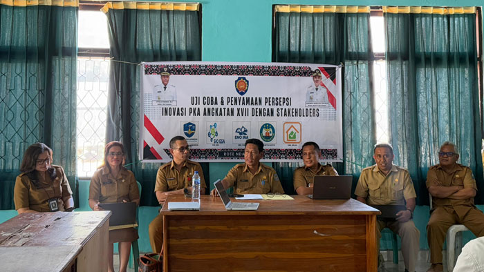 Dorong Pelayanan Inovatif, Pemkab Rote Ndao Uji Coba Lima Gagasan PKA