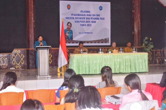 Wujud Komitmen Pemda, Bunda PAUD Rote Ndao Dorong Peningkatan Kualitas Pendidik