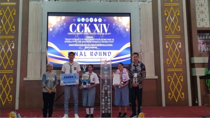 SMA Kristen Indonesia Sejahtera Rote Ndao Borong Gelar Juara 1 dan 4 di Ajang CCK XIV Undana