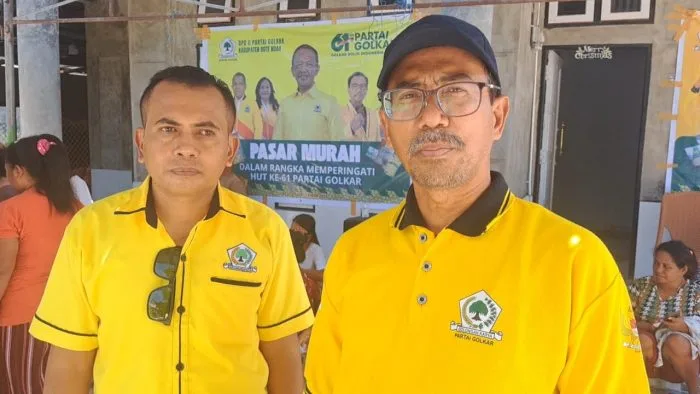 Jelang HUT ke-61, Golkar Rote Ndao Salurkan 3,75 Ton Beras di Tiga Lokasi Hingga Pulau Landu