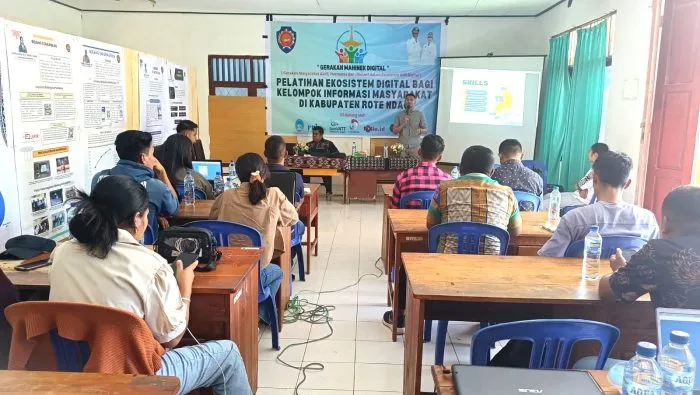 Tingkatkan Kapasitas, Diskominfostatper Gelar Pelatihan Digital untuk Pengurus KIM Dua Desa