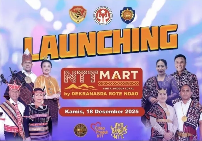 Perkuat Hilirisasi Produk Lokal, Pemprov NTT Luncurkan NTT Mart ke-9 di Rote Ndao