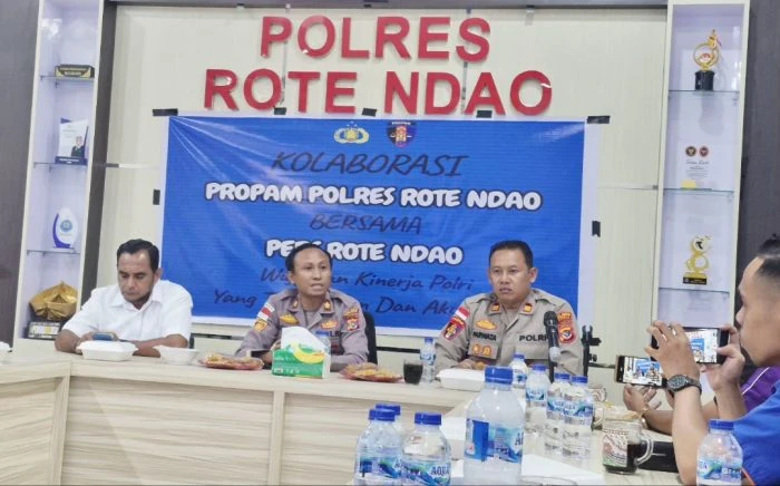 Terobosan "Ngeri-Ngeri Sedap", Propam Rote Ndao Buka Pintu Pengawasan bagi Pers