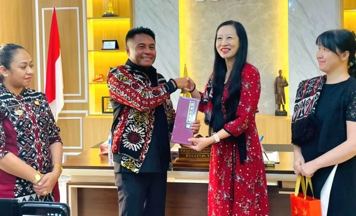 Rote Ndao Bidik Investasi Asing, Bupati Paparkan Potensi Daerah ke Konjen RRT