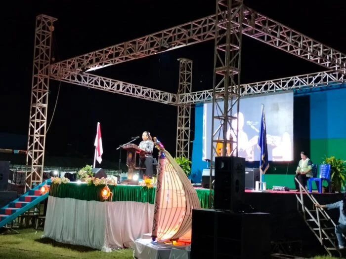 Buka Pameran Pembangunan HUT ke-24, Wabup Apremoi Tekankan Implementasi ‘Mbule Sio’