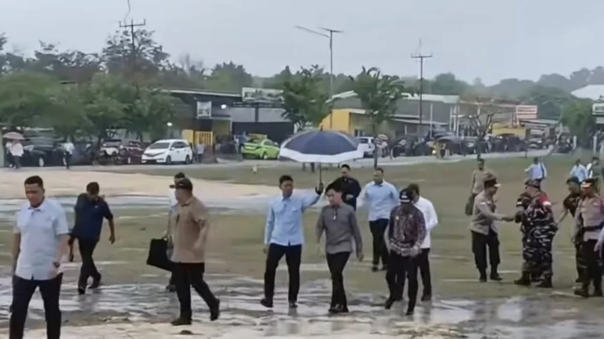 Cetak Sejarah, Gibran Jadi Wakil Presiden Pertama yang Kunjungi Desa Papela