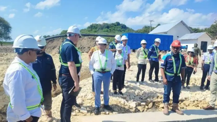 BCI Minerals Tinjau K-SIGN, Petambak Garam Rote Ndao Berpeluang Terima Teknologi Modern Australia