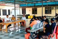 Polres Rote Ndao gagalkan upaya pengiriman 9 perempuan yang diduga menjadi korban perekrutan CPMI secara ilegal di Terminal Pelabuhan Ba'a, Selasa (23/6/2026). FOTO: ROOL-Ho