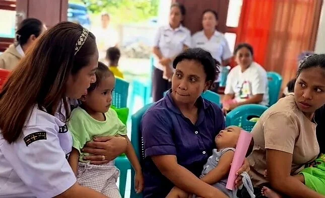 Bupati Paulus Buka MPLS Serentak, Wabup Apremoi Intervensi 5 Anak Wasting di Oebafok