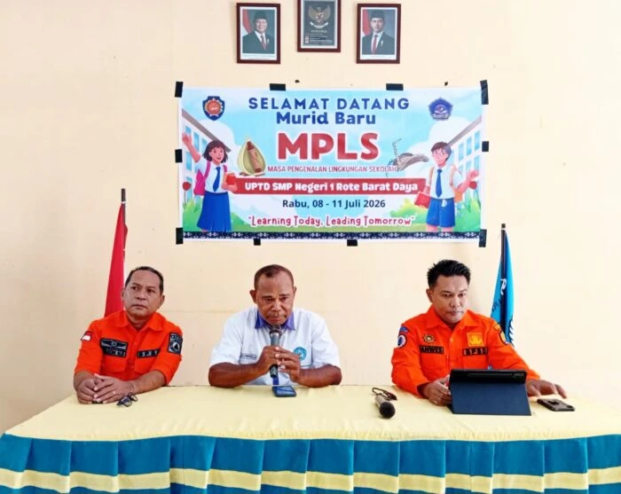 Keberlanjutan Program SAHABAT, 106 Siswa SMPN 1 Rote Barat Daya Ikuti Simulasi Bencana BPBD