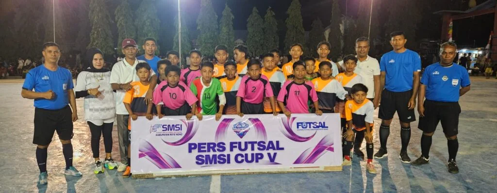 Buktikan Pers Tak Sekadar Menulis Berita, SMSI Rote Ndao Gelar Turnamen Futsal PERS Cup V