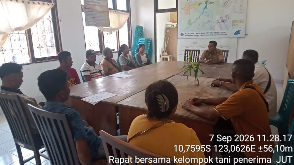 Dinas Pertanian dan Ketahanan Pangan Dampingi 6 Poktan Penerima JUT, Bantuan Dipastikan Gratis dan Swakelola
